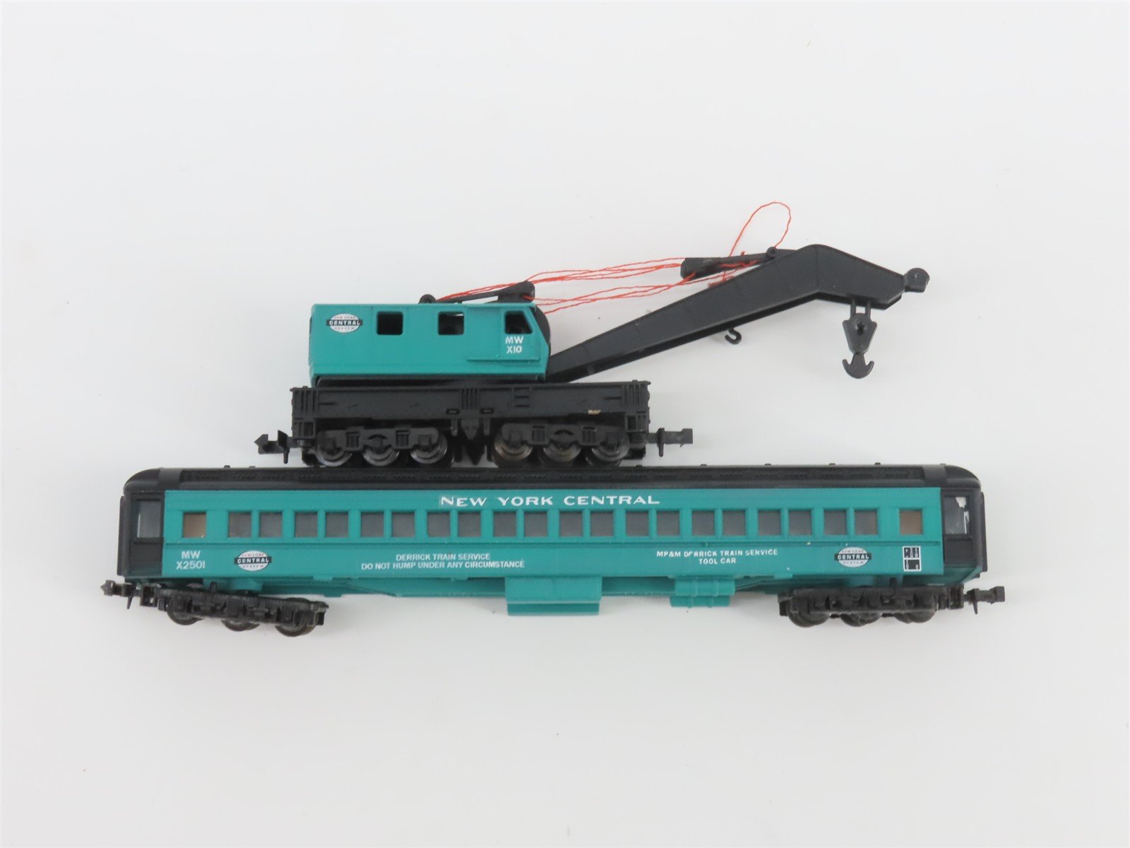 N Scale TR Shops NYC New York Central Maintenance 6-Car Trains Set Pro Custom