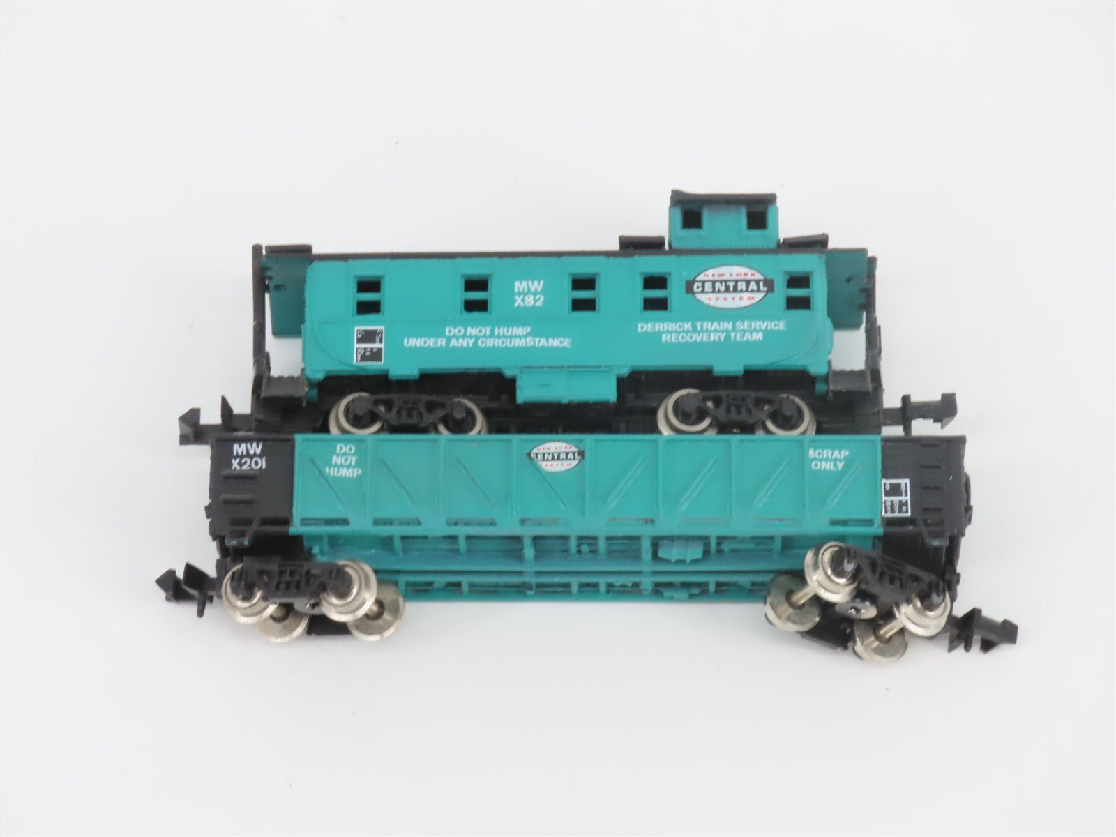 N Scale TR Shops NYC New York Central Maintenance 6-Car Trains Set Pro Custom