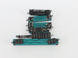 N Scale TR Shops NYC New York Central Maintenance 6-Car Trains Set Pro Custom