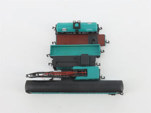 N Scale TR Shops NYC New York Central Maintenance 6-Car Trains Set Pro Custom