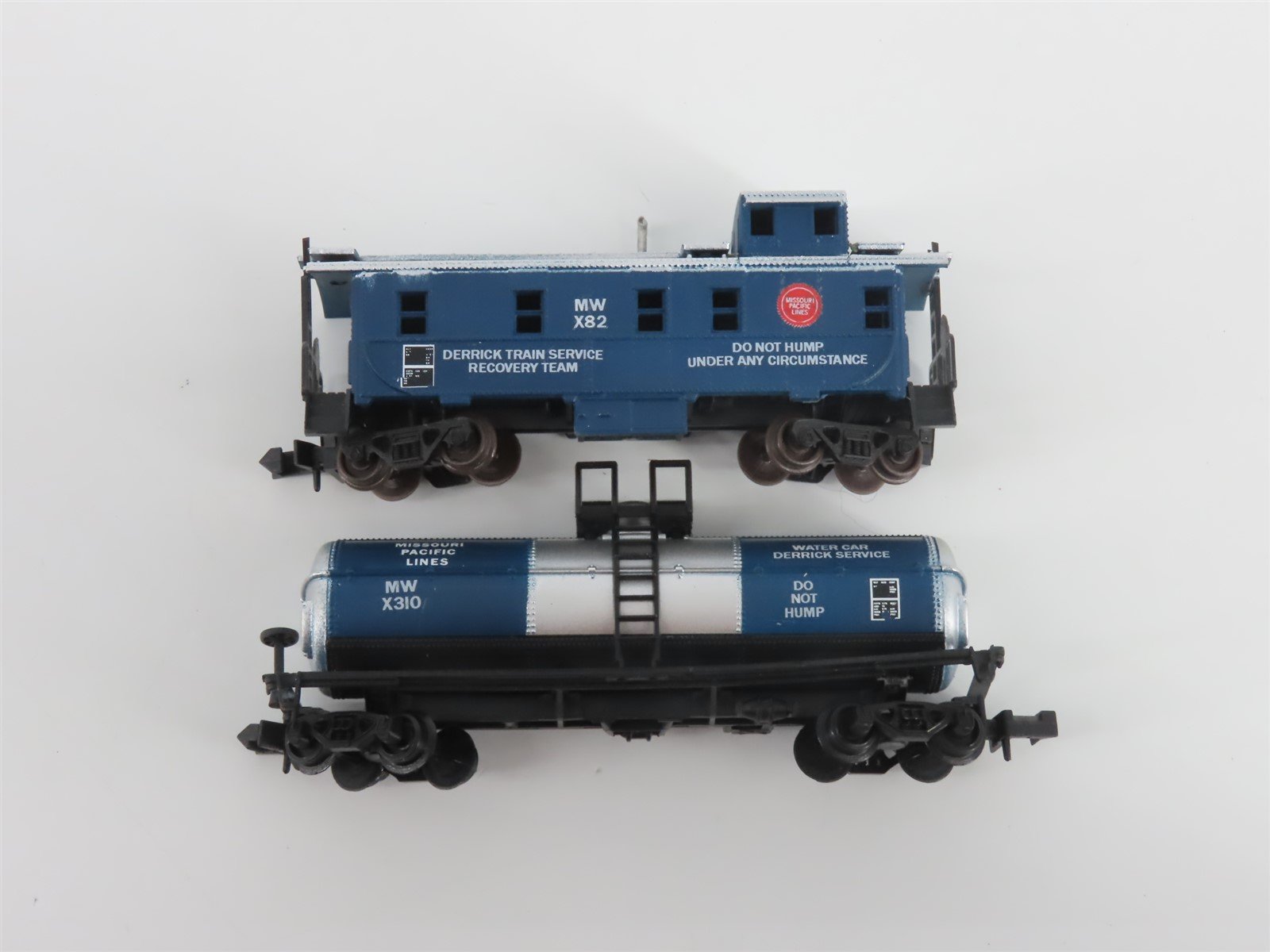 N Scale TR Shops MI Missouri Pacific Maintenance 6-Car Trains Set Pro Custom