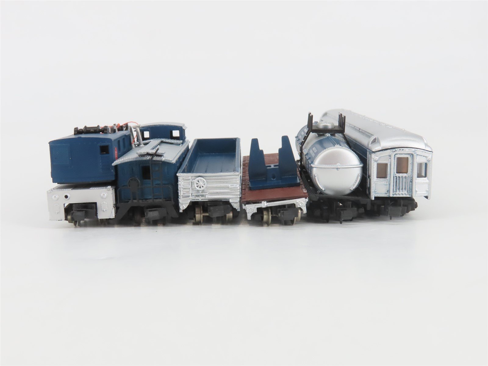 N Scale TR Shops MI Missouri Pacific Maintenance 6-Car Trains Set Pro Custom
