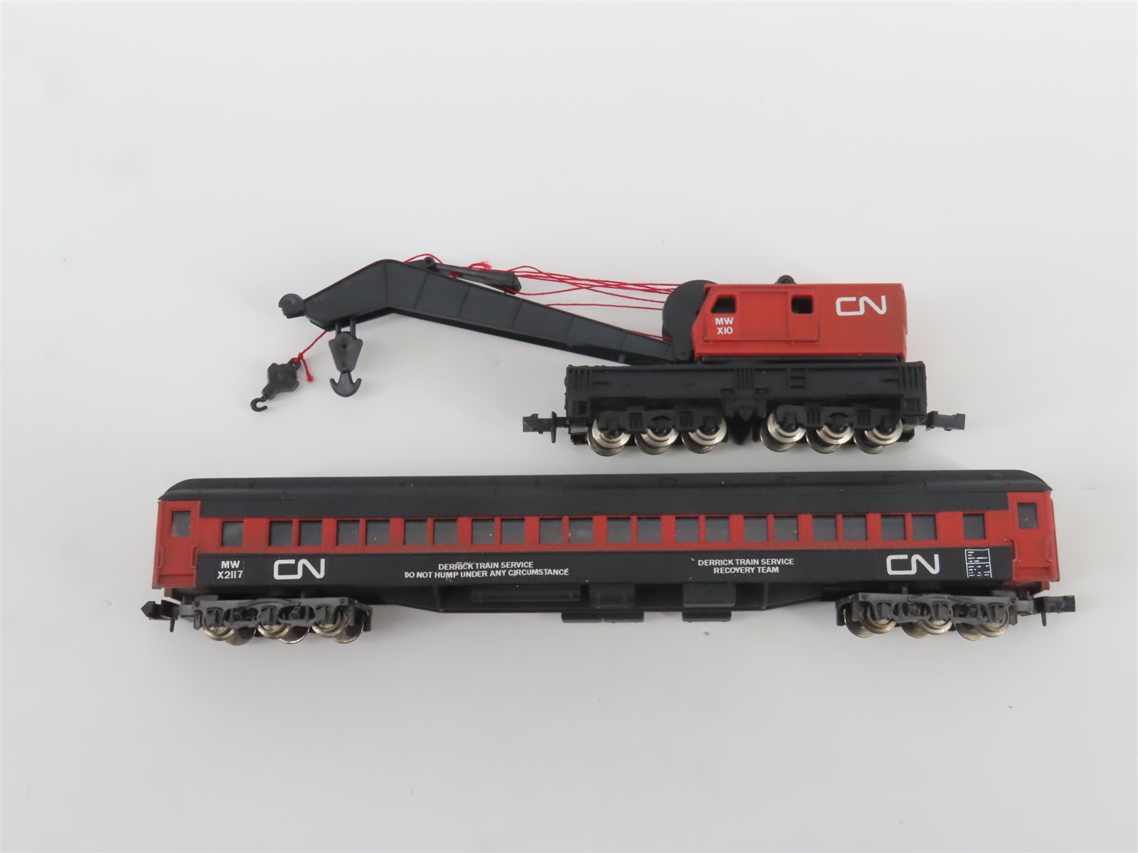 N Scale TR Shops CN Canadian National Maintenance 6-Car Trains Set Pro Custom