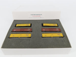 N TR Shops DT&I Detroit Toledo & Ironton 40' & 50' Boxcars 6-Pack Pro Custom