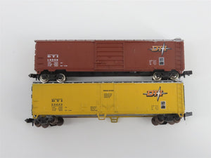 N TR Shops DT&I Detroit Toledo & Ironton 40' & 50' Boxcars 6-Pack Pro Custom