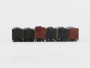 N TR Shops DT&I Detroit Toledo & Ironton 40' & 50' Boxcars 6-Pack Pro Custom