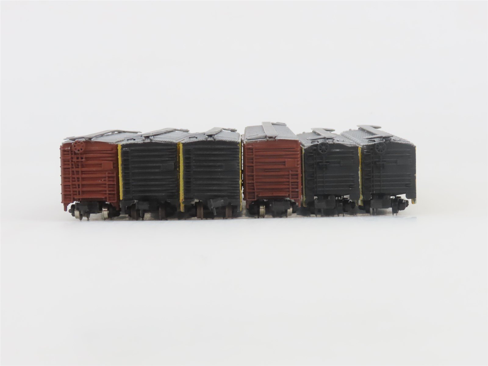 N TR Shops DT&I Detroit Toledo & Ironton 40' & 50' Boxcars 6-Pack Pro Custom