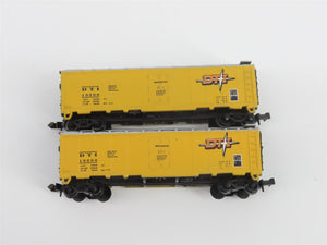 N TR Shops DT&I Detroit Toledo & Ironton 40' & 50' Boxcars 6-Pack Pro Custom