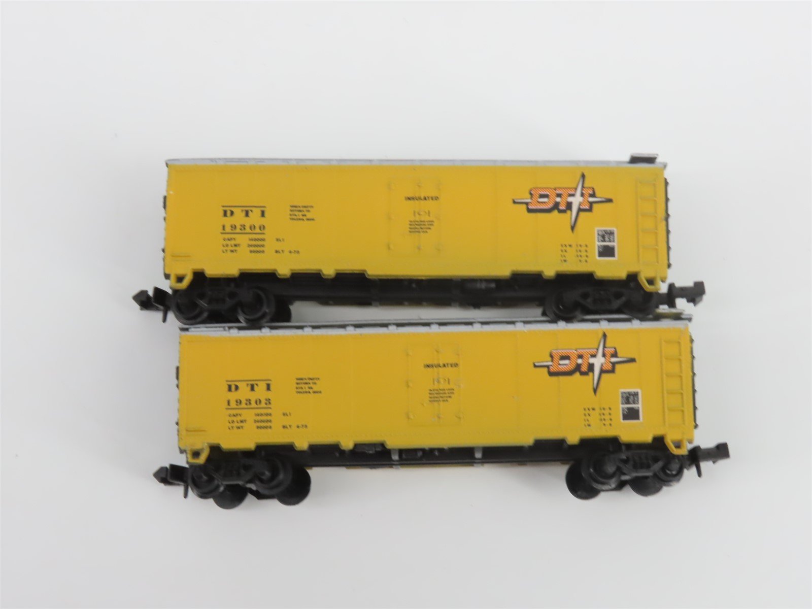N TR Shops DT&I Detroit Toledo & Ironton 40' & 50' Boxcars 6-Pack Pro Custom