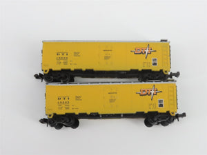 N TR Shops DT&I Detroit Toledo & Ironton 40' & 50' Boxcars 6-Pack Pro Custom