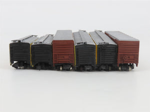 N TR Shops DT&I Detroit Toledo & Ironton 40' & 50' Boxcars 6-Pack Pro Custom