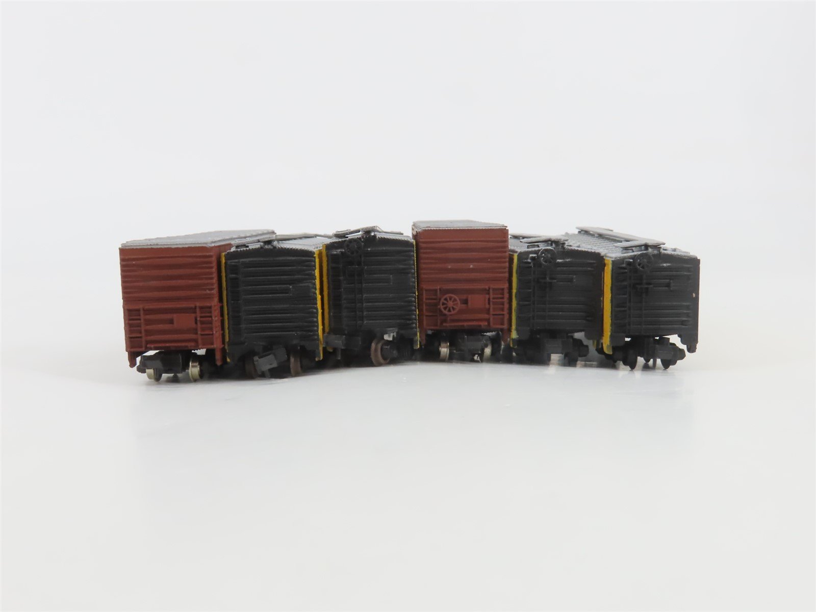 N TR Shops DT&I Detroit Toledo & Ironton 40' & 50' Boxcars 6-Pack Pro Custom