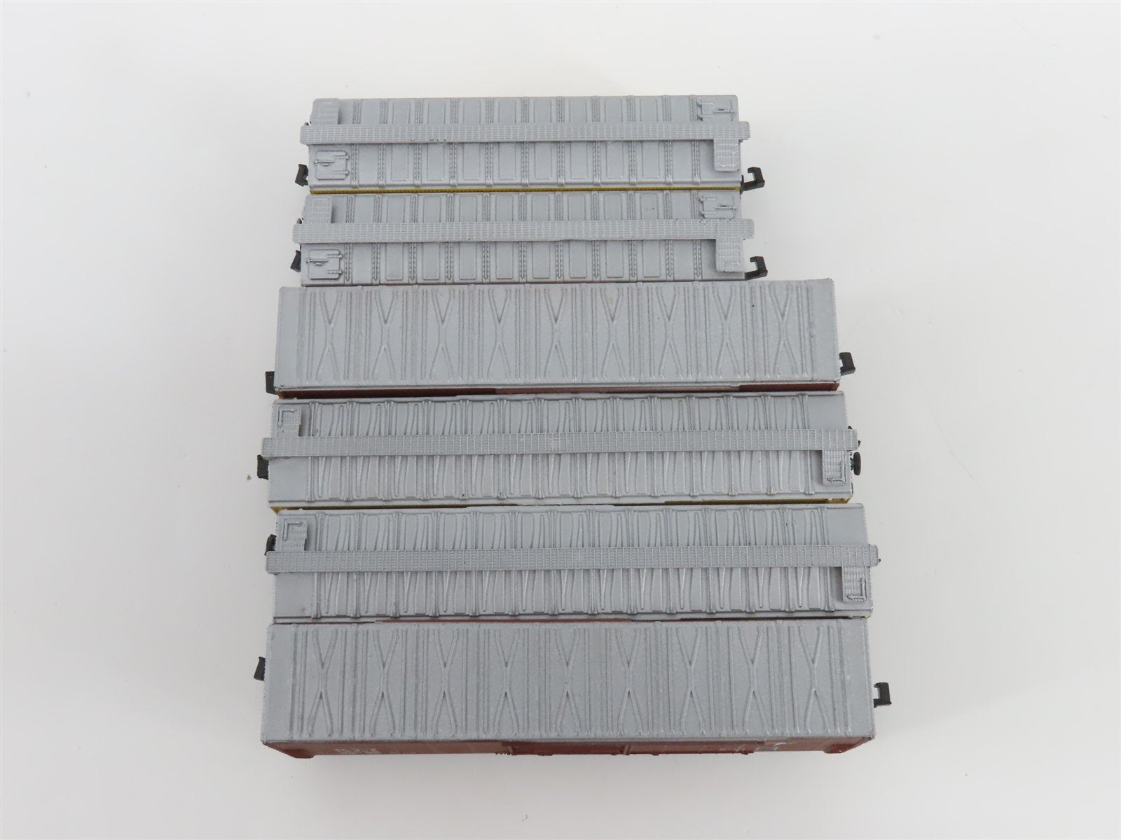 N TR Shops DT&I Detroit Toledo & Ironton 40' & 50' Boxcars 6-Pack Pro Custom