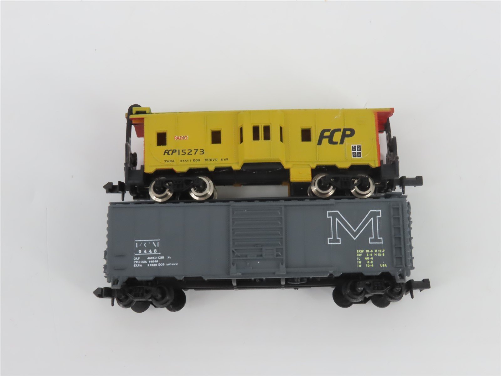 N Scale TR Shops FCP Nacionales de Mexico Passenger/Freight 5-Pack Pro Custom