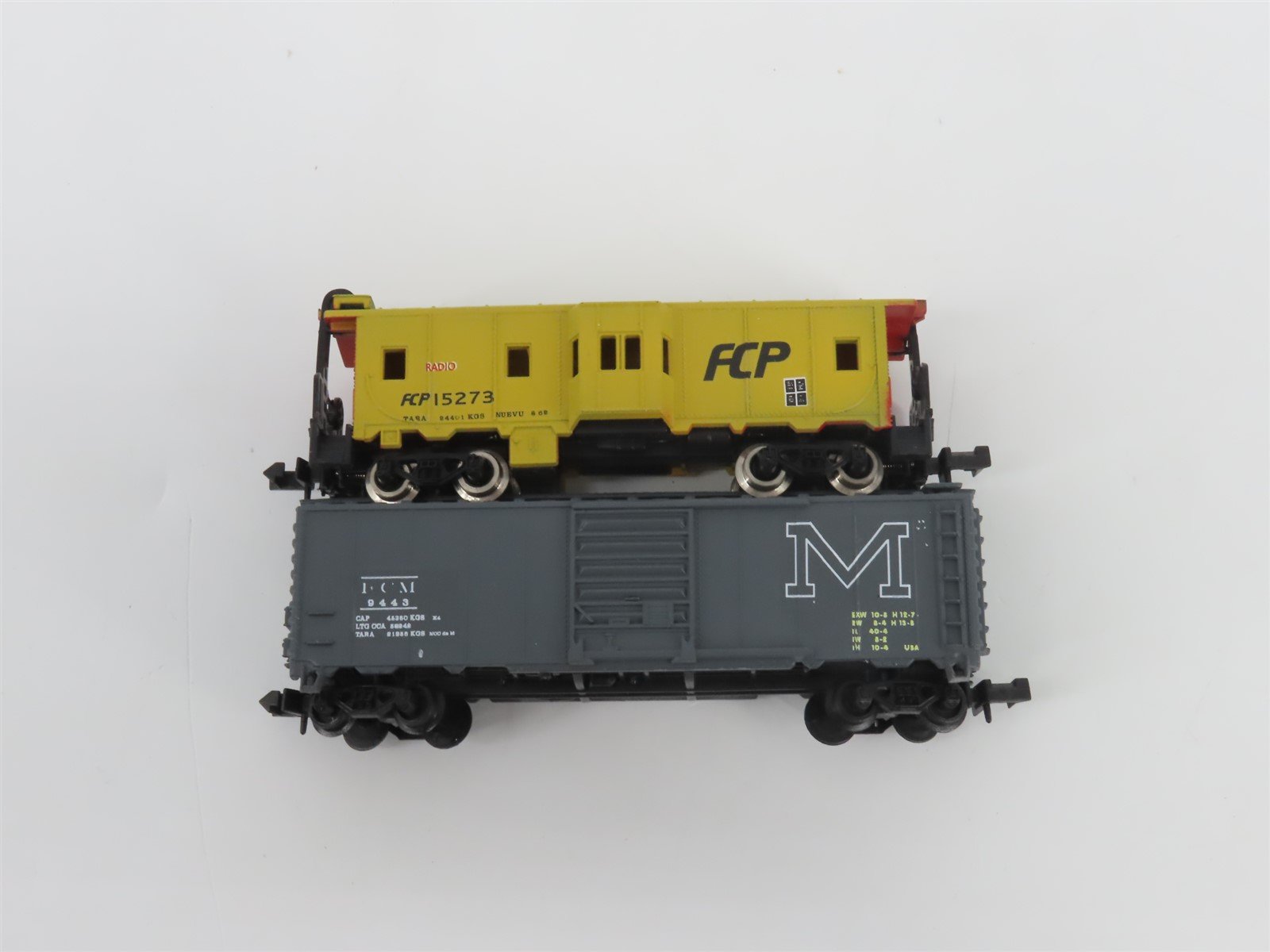 N Scale TR Shops FCP Nacionales de Mexico Passenger/Freight 5-Pack Pro Custom