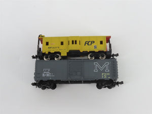 N Scale TR Shops FCP Nacionales de Mexico Passenger/Freight 5-Pack Pro Custom