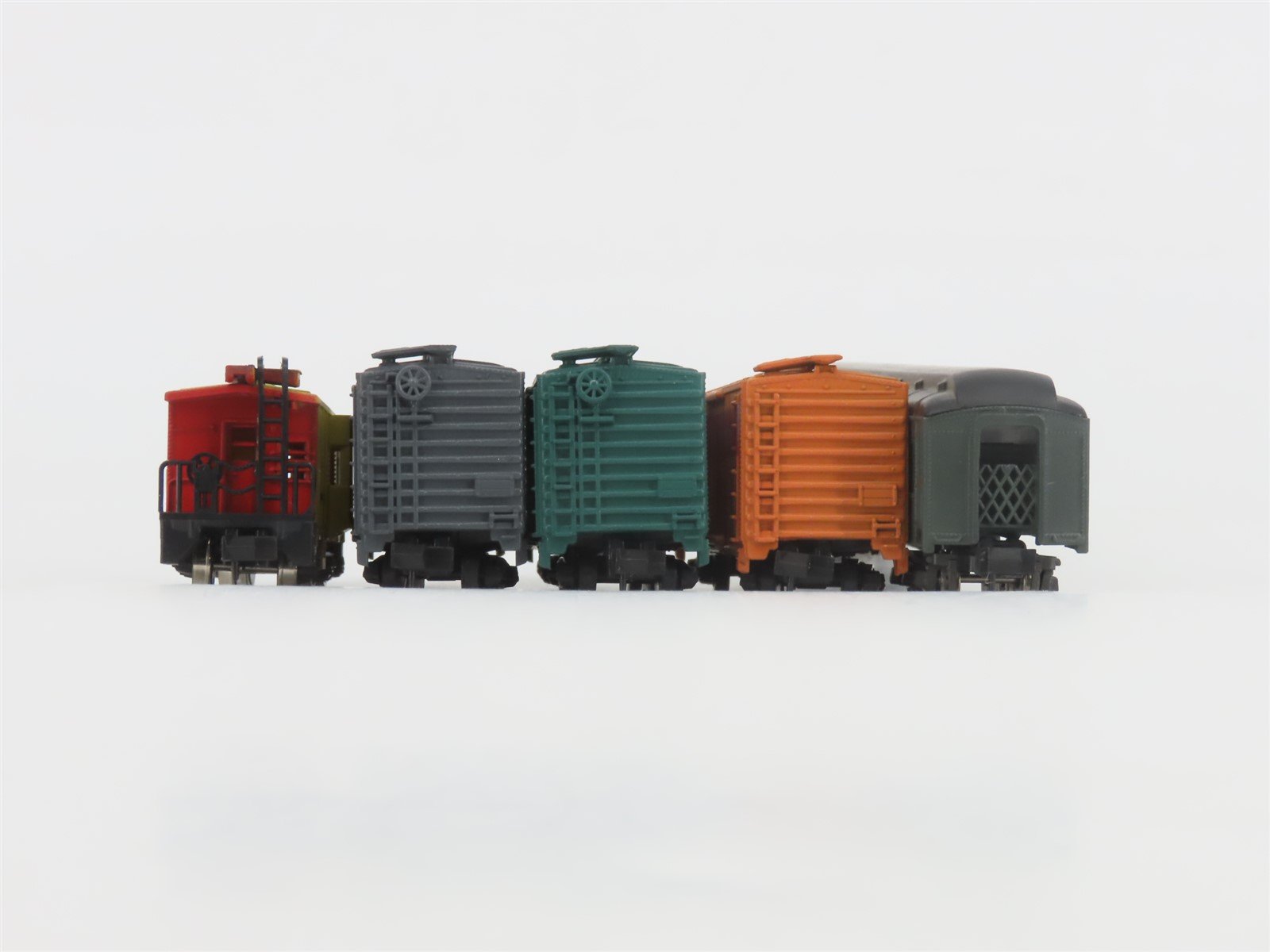 N Scale TR Shops FCP Nacionales de Mexico Passenger/Freight 5-Pack Pro Custom