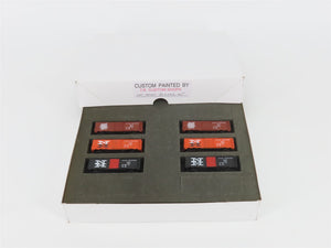 N Scale TR Shops NH New Haven Assorted Paint Scheme 40' Boxcar 6-Pack Pro Custom