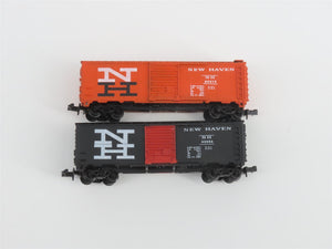 N Scale TR Shops NH New Haven Assorted Paint Scheme 40' Boxcar 6-Pack Pro Custom