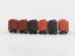 N Scale TR Shops NH New Haven Assorted Paint Scheme 40' Boxcar 6-Pack Pro Custom
