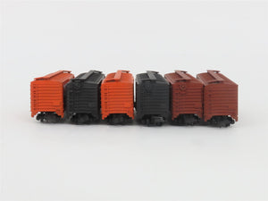 N Scale TR Shops NH New Haven Assorted Paint Scheme 40' Boxcar 6-Pack Pro Custom