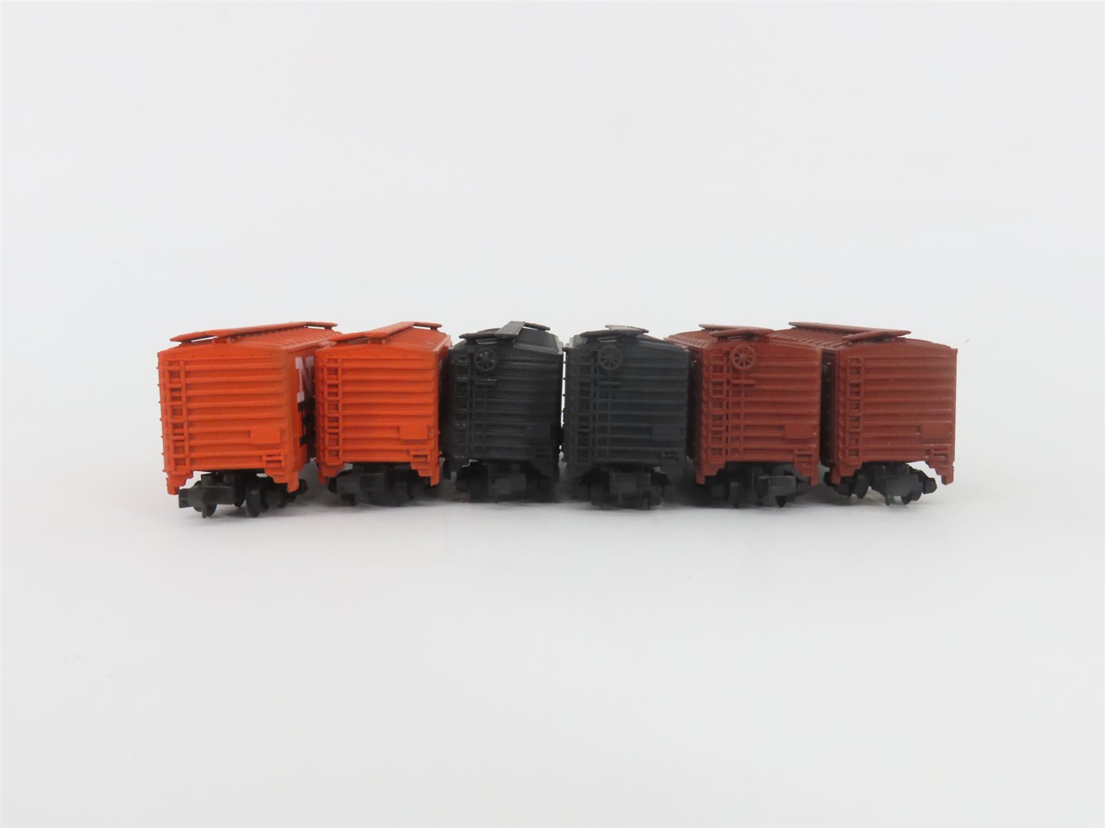 N Scale TR Shops NH New Haven Assorted Paint Scheme 40' Boxcar 6-Pack Pro Custom