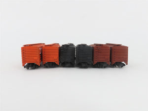 N Scale TR Shops NH New Haven Assorted Paint Scheme 40' Boxcar 6-Pack Pro Custom