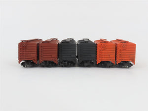 N Scale TR Shops NH New Haven Assorted Paint Scheme 40' Boxcar 6-Pack Pro Custom