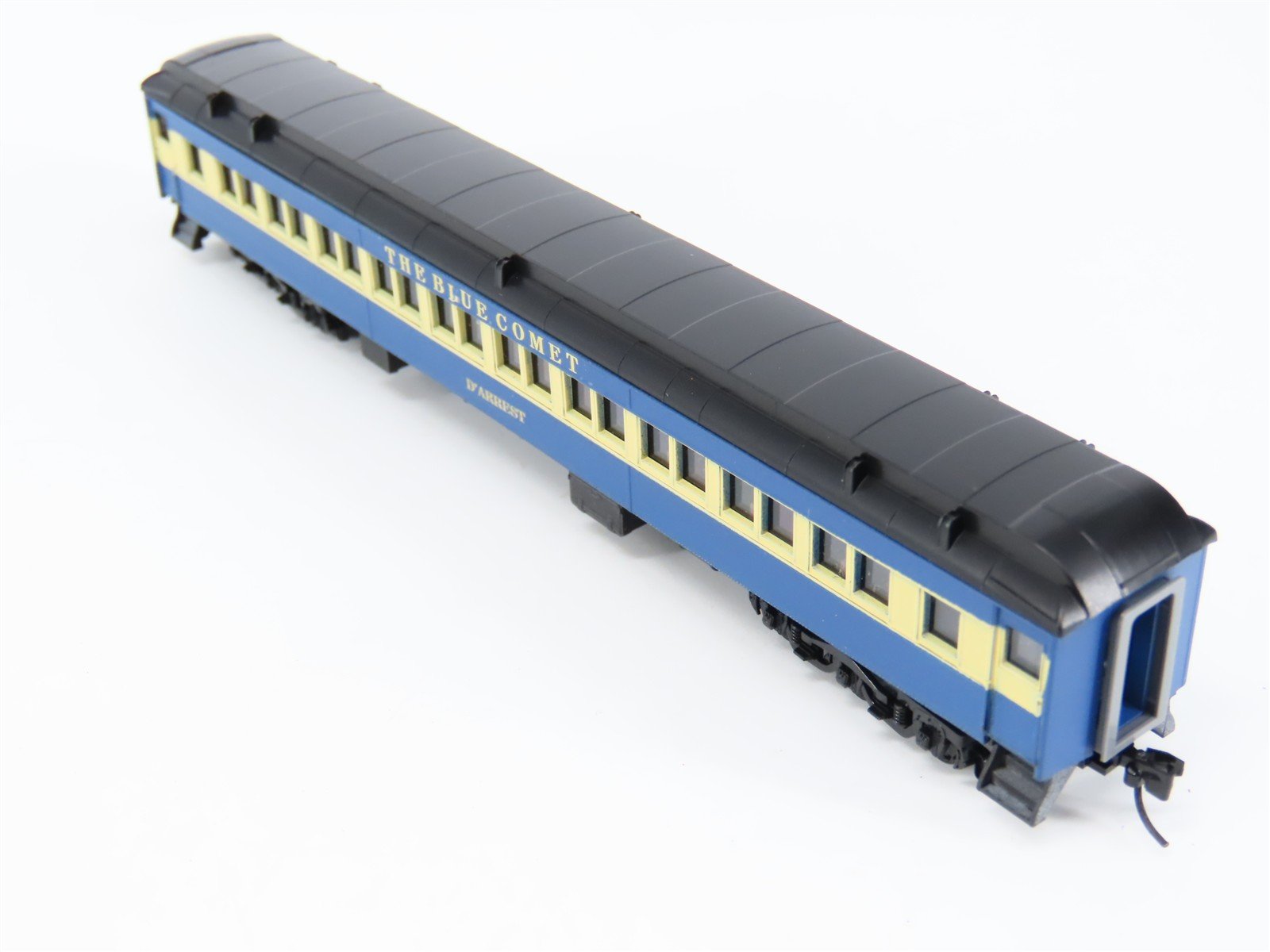 N Scale T.R. Custom Shops CNJ Blue Comet 4-Car Passenger Set - PRO CUSTOM
