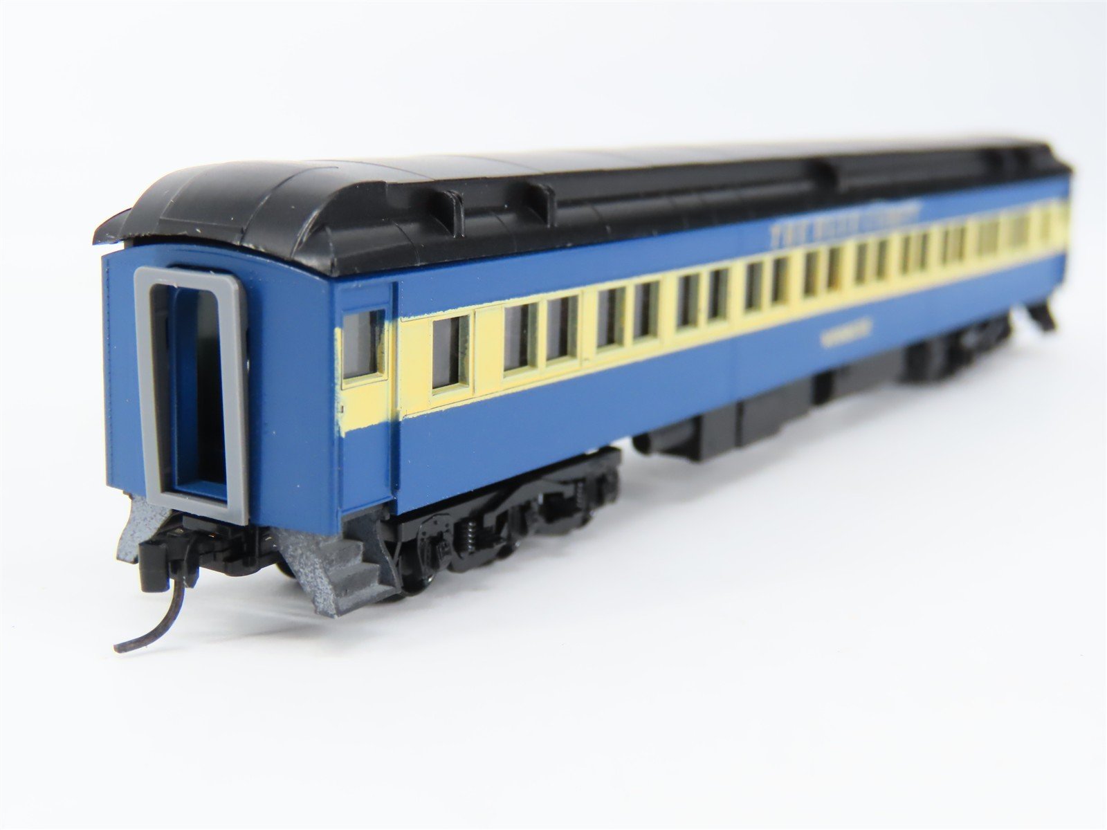 N Scale T.R. Custom Shops CNJ Blue Comet 4-Car Passenger Set - PRO CUSTOM