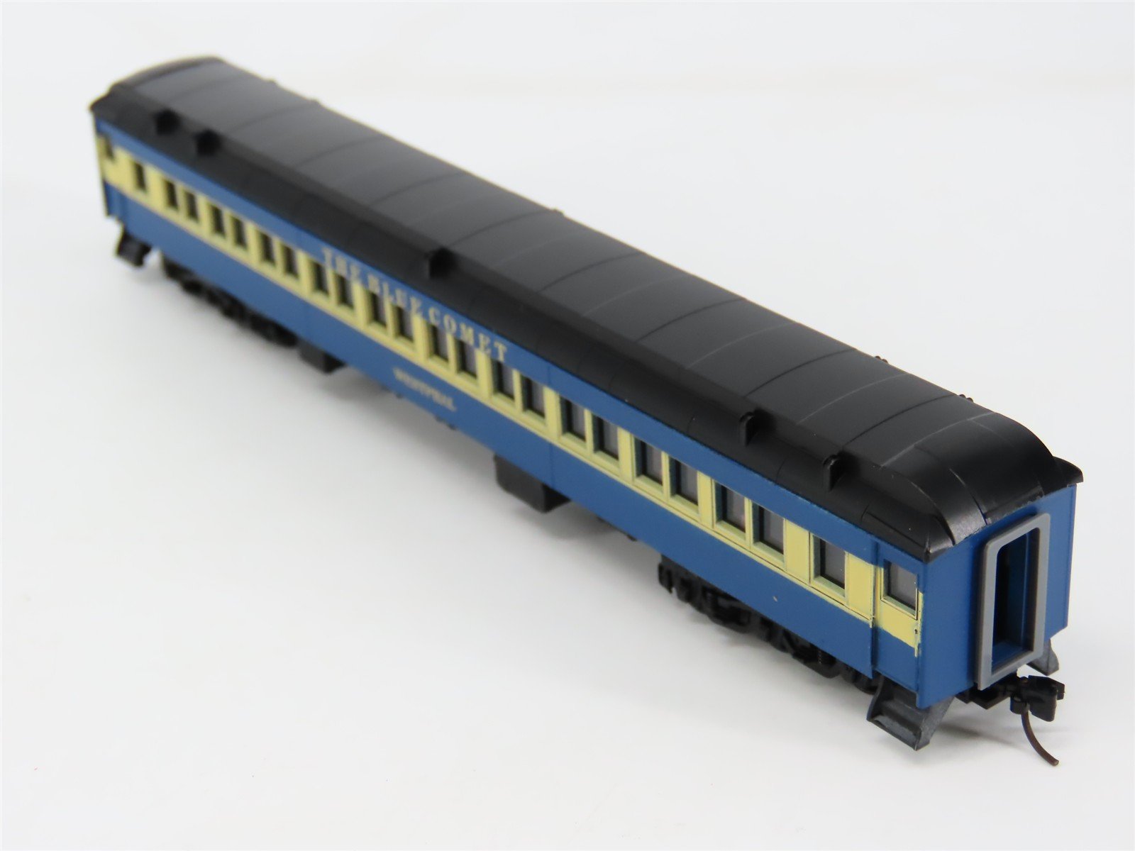 N Scale T.R. Custom Shops CNJ Blue Comet 4-Car Passenger Set - PRO CUSTOM