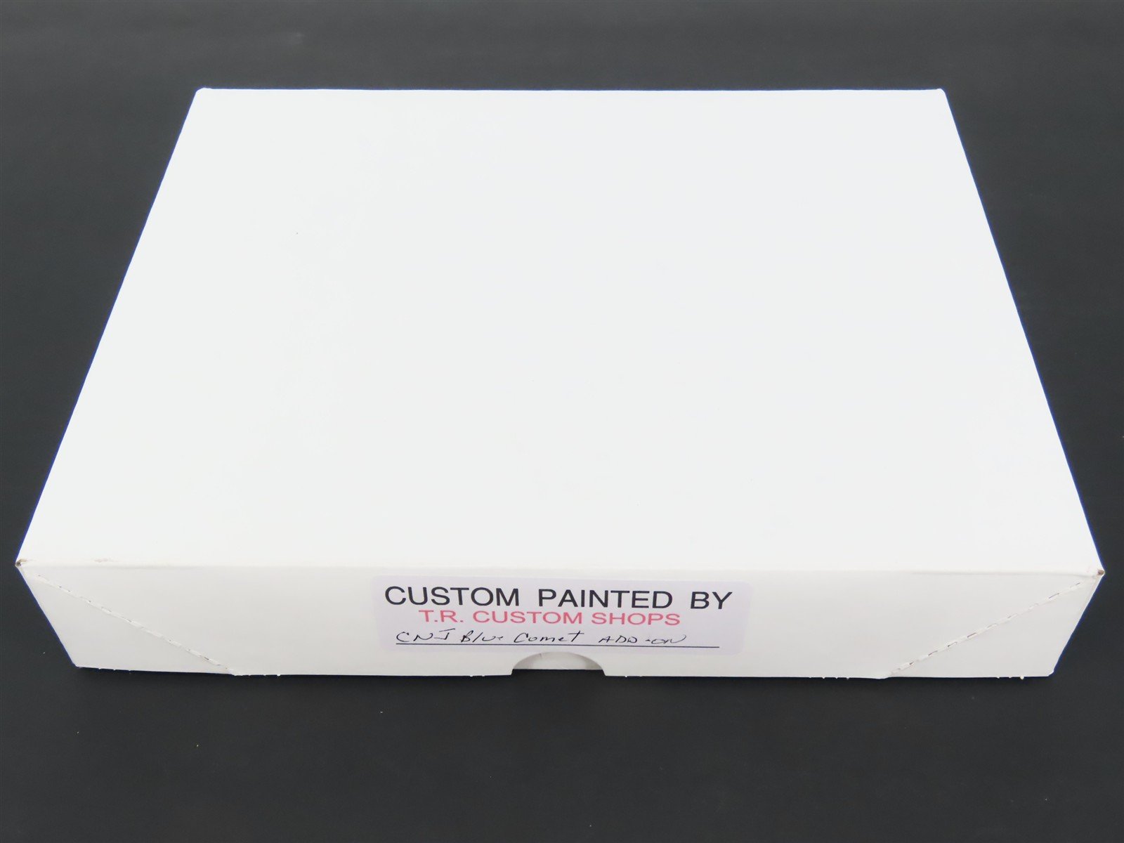 N Scale T.R. Custom Shops CNJ Blue Comet 4-Car Passenger Set - PRO CUSTOM