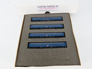 N TR Custom Shops MP Missouri Pacific Mo-Pac 4-Car Passenger Set - PRO CUSTOM