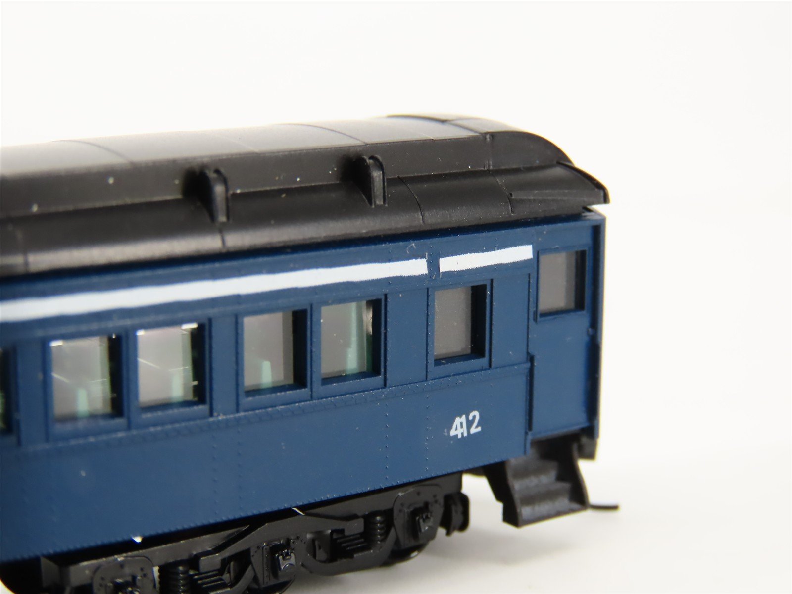 N TR Custom Shops MP Missouri Pacific Mo-Pac 4-Car Passenger Set - PRO CUSTOM