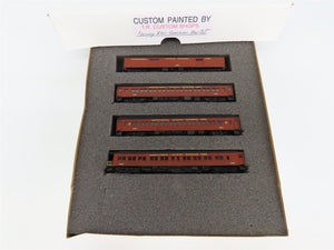 N TR Custom Shops Pennsylvania-Reading Seashore Lines 4-Car Passenger Set CUSTOM