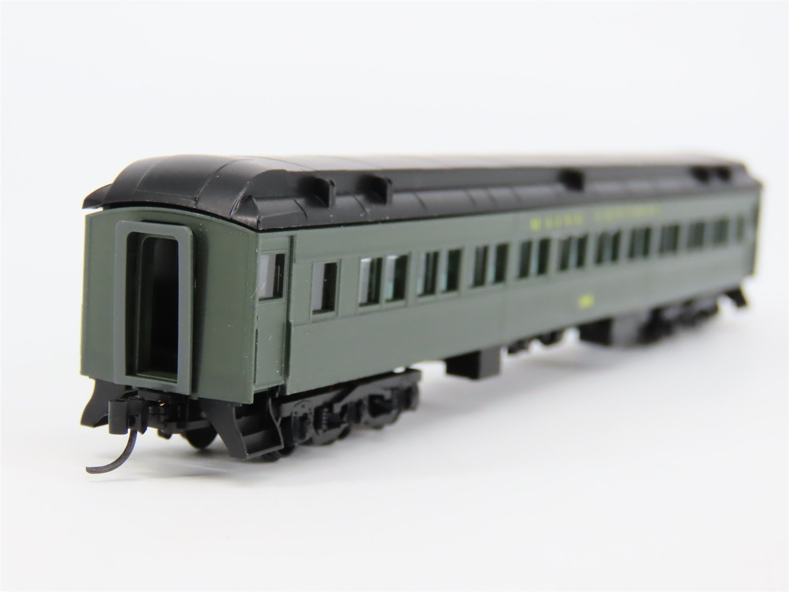 N Scale TR Custom Shops MEC Maine Central 4-Car Passenger Set - PRO CUSTOM