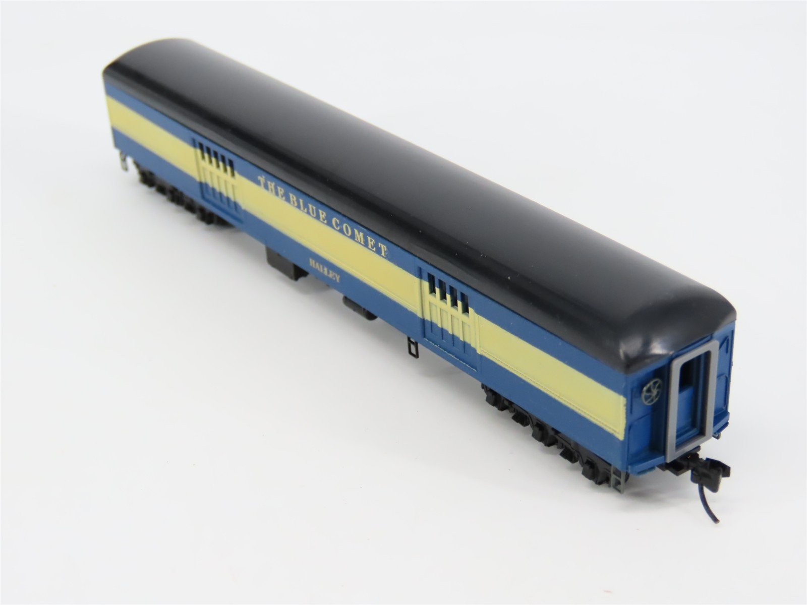 N Scale TR Custom Shops CNJ The Blue Comet 4-Car Passenger Set - PRO CUSTOM