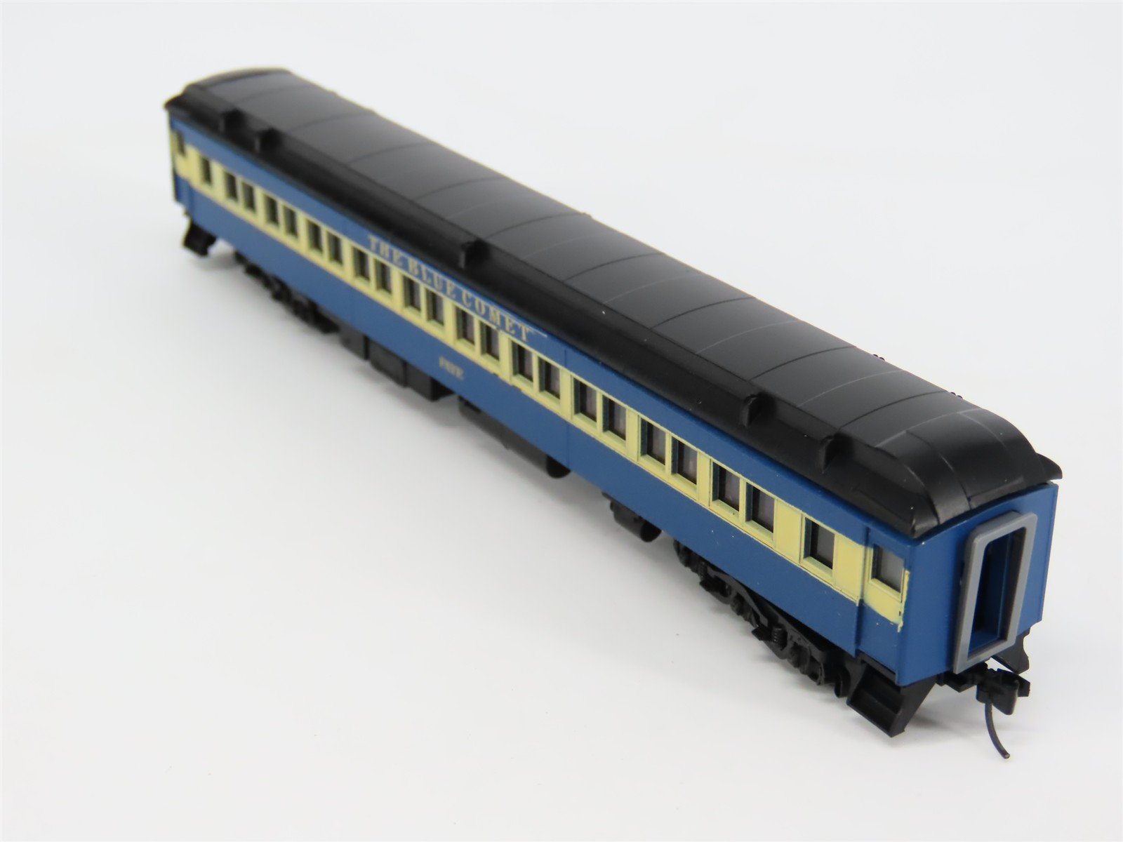 N Scale TR Custom Shops CNJ The Blue Comet 4-Car Passenger Set - PRO CUSTOM