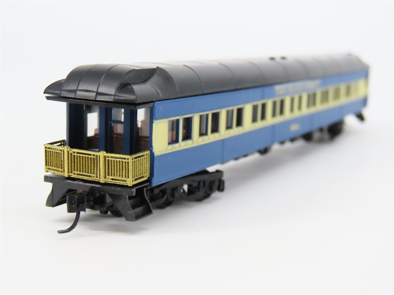 N Scale TR Custom Shops CNJ The Blue Comet 4-Car Passenger Set - PRO CUSTOM