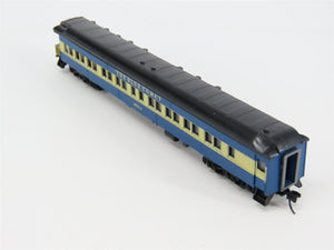 N Scale TR Custom Shops CNJ The Blue Comet 4-Car Passenger Set - PRO CUSTOM