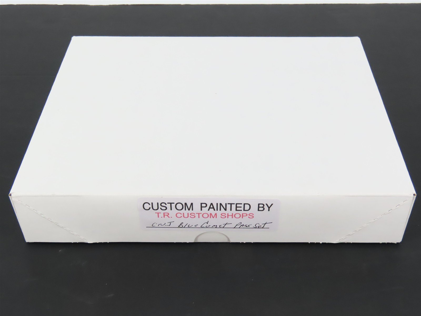 N Scale TR Custom Shops CNJ The Blue Comet 4-Car Passenger Set - PRO CUSTOM