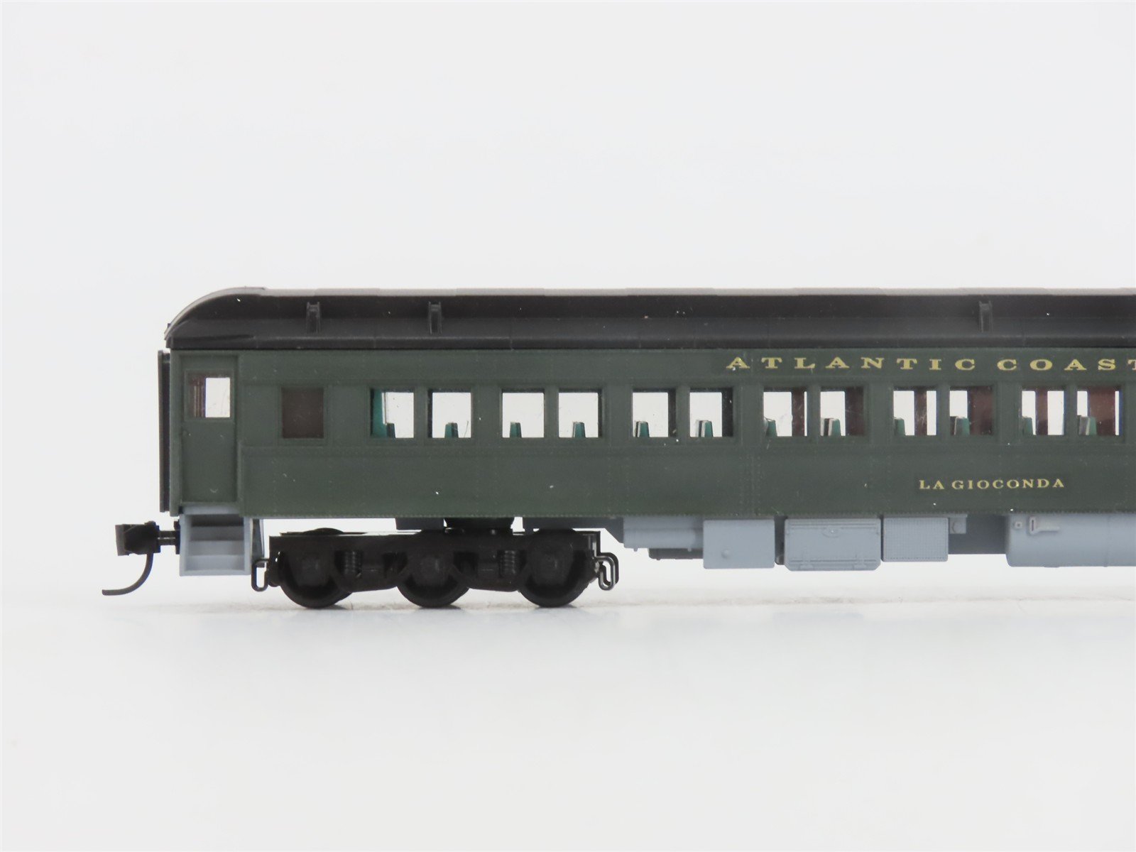 N Scale TR Shops ACL Atlantic Coast Line Coach Passenger Car 4-Pack Pro Custom