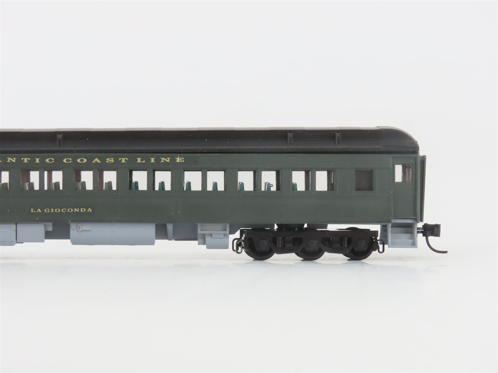 N Scale TR Shops ACL Atlantic Coast Line Coach Passenger Car 4-Pack Pro Custom