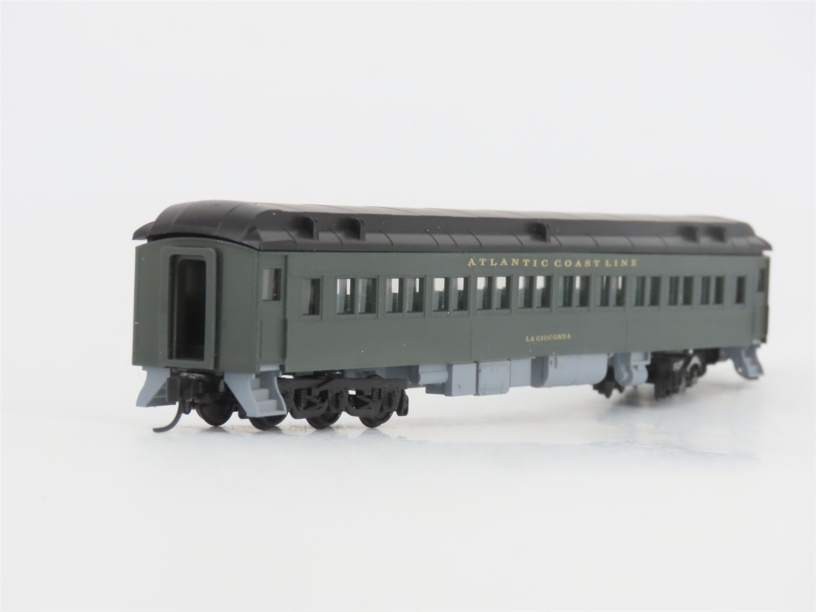 N Scale TR Shops ACL Atlantic Coast Line Coach Passenger Car 4-Pack Pro Custom