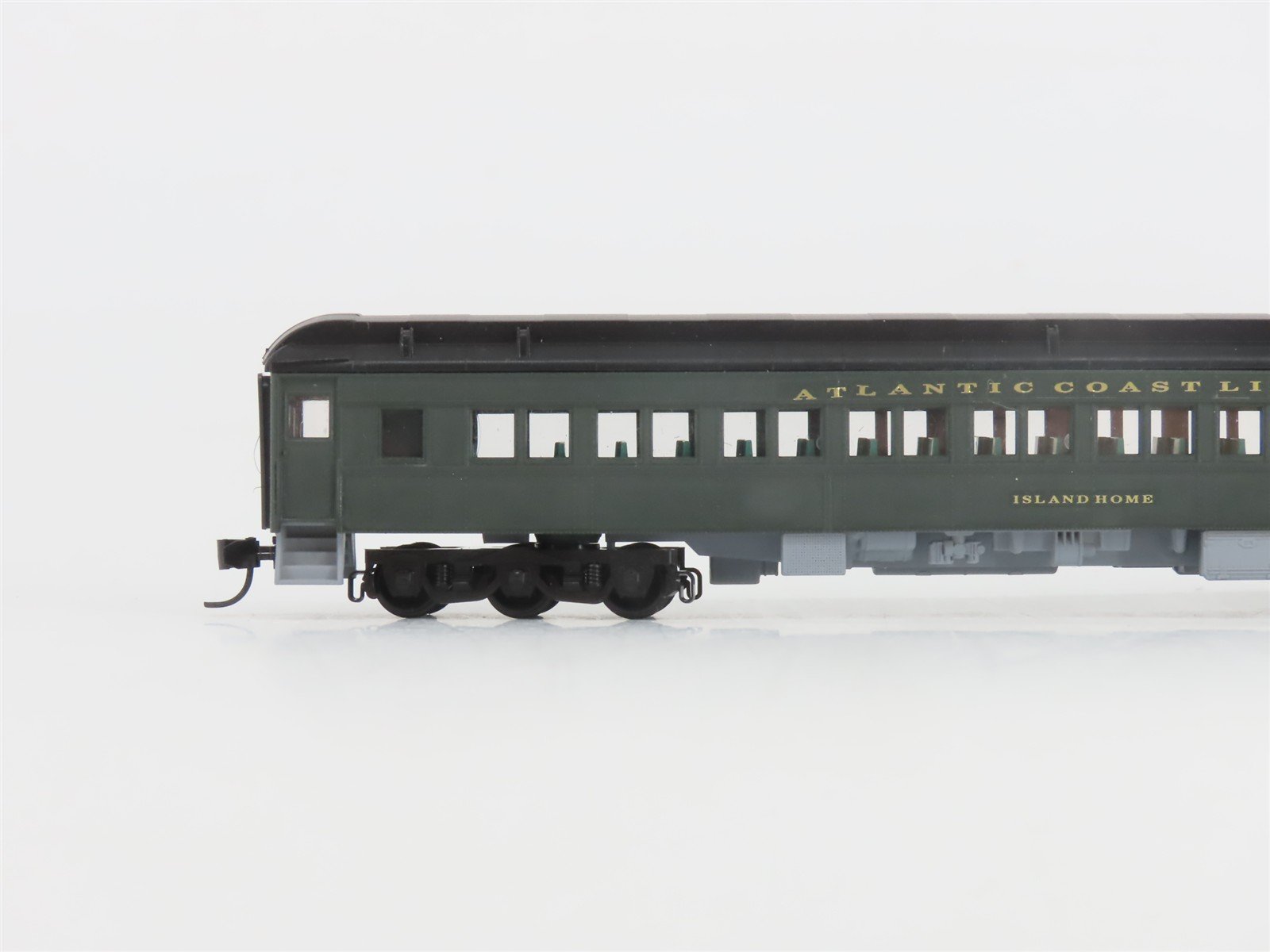 N Scale TR Shops ACL Atlantic Coast Line Coach Passenger Car 4-Pack Pro Custom