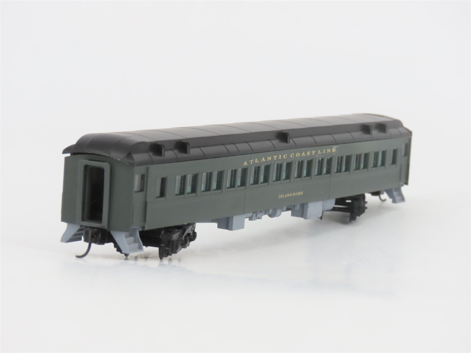 N Scale TR Shops ACL Atlantic Coast Line Coach Passenger Car 4-Pack Pro Custom