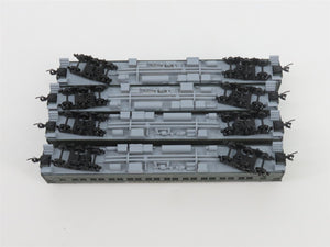 N Scale TR Shops ACL Atlantic Coast Line Coach Passenger Car 4-Pack Pro Custom