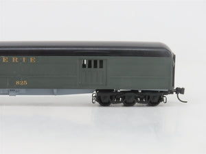 N Scale TR Shops Erie Railway Baggage/Coach/Obs Passenger Car 4-Pack Pro Custom