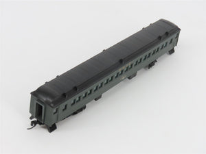 N Scale TR Shops Erie Railway Baggage/Coach/Obs Passenger Car 4-Pack Pro Custom