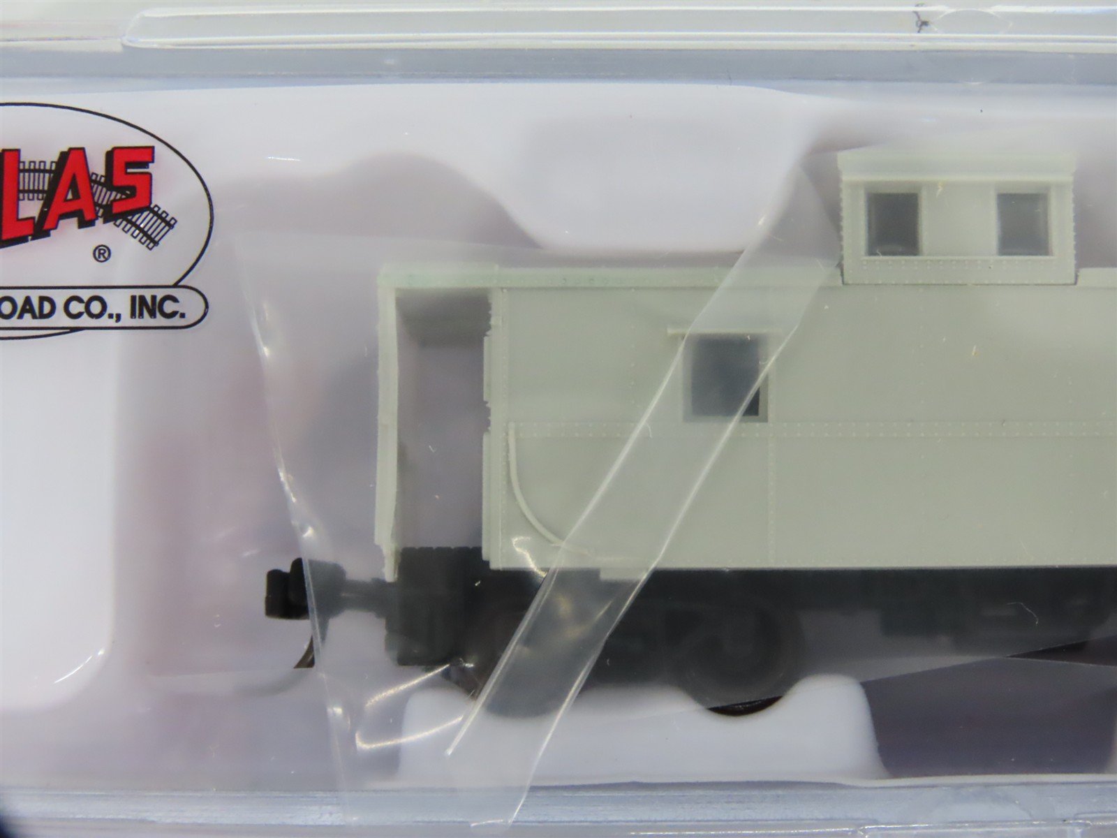 N Scale Atlas 50002578 Undecorated Cupola Caboose 3-Pack